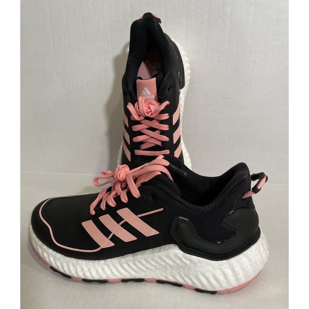 Adidas Climawarm LTD Running Boost Shoes Women's Size 6.5 Black/Pink EG9521